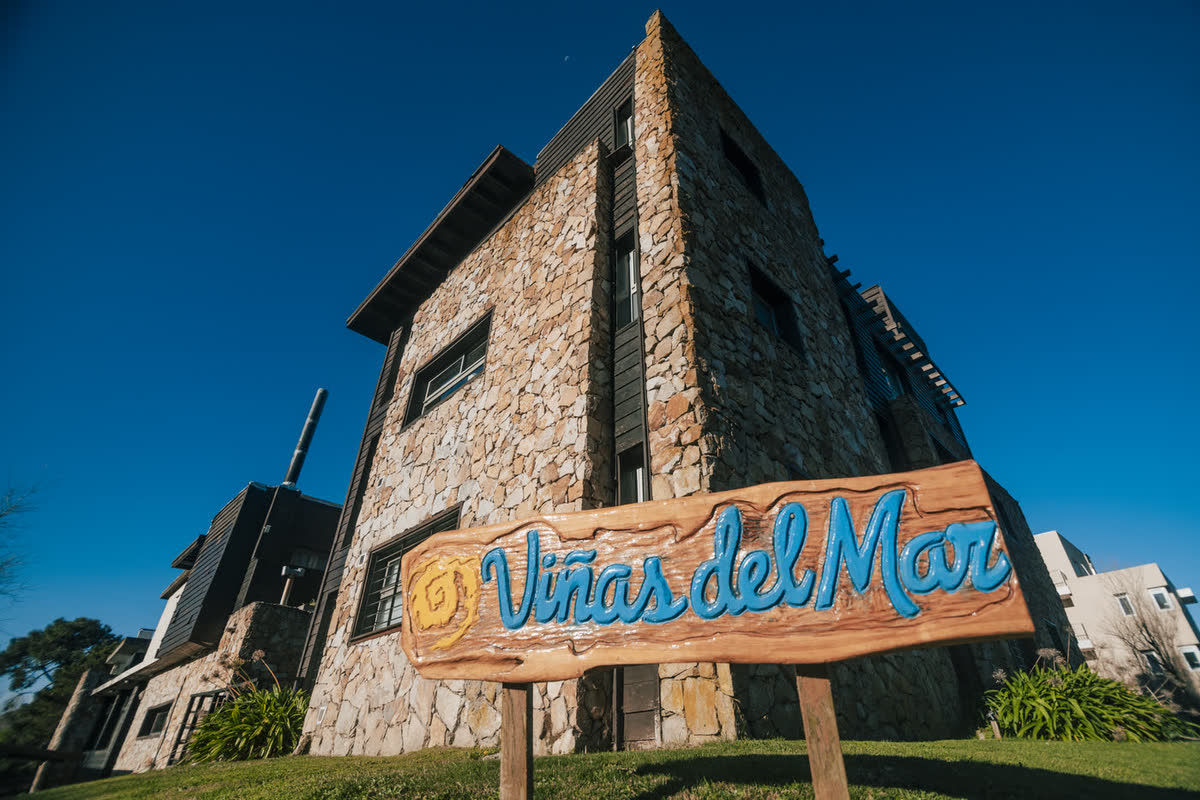 La entrada del complejo