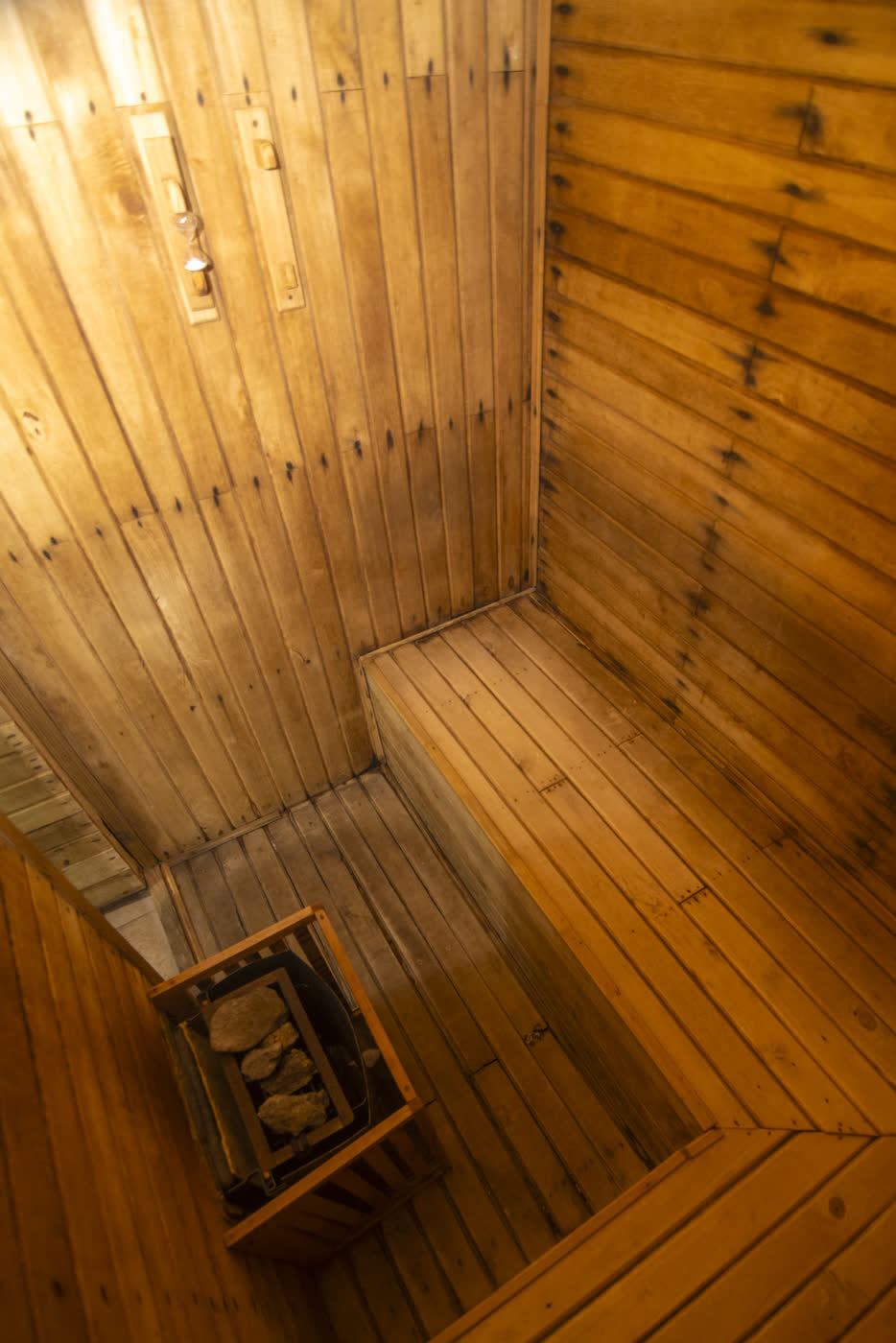 El sauna del complejo